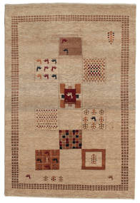 Gabbeh Loribaft Sag 150X224 Autentični
 Moderni Ručno Uzlan Svjetlosmeđa (Vuna, Indija)