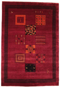 Gabbeh Loribaft Rug 193X286 Authentic
 Modern Handknotted Dark Red/Crimson Red (Wool, India)