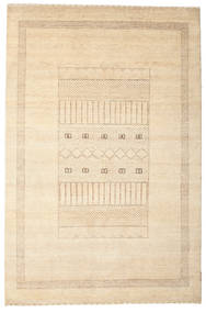 Gabbeh Loribaft Matto 147X223 Moderni Käsinsolmittu Beige/Vaaleanruskea (Villa, Intia)