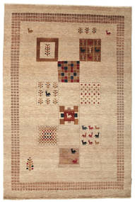 Gabbeh Loribaft Sag 148X222 Autentični
 Moderni Ručno Uzlan Svjetlosmeđa/Tamna Bež (Vuna, Indija)