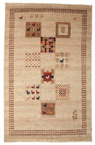 Gabbeh Loribaft Rug 149X234 Authentic
 Modern Handknotted Light Brown/Dark Beige (Wool, India)