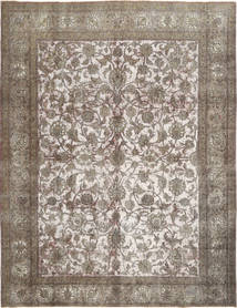 Colored Vintage Rug 287X380 Authentic
 Modern Handknotted Light Brown/White/Creme Large (Wool, Persia/Iran)
