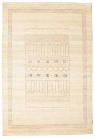 Gabbeh Loribaft Matto 148X216 Moderni Käsinsolmittu Beige (Villa, Intia)