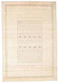 Gabbeh Loribaft Matto 151X220 Moderni Käsinsolmittu Beige (Villa, Intia)