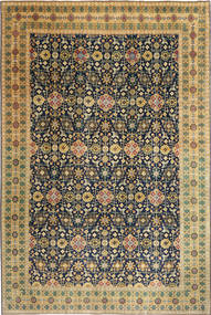 Tabriz Patina Rug 244X360 Authentic
 Oriental Handknotted Light Brown/Black (Wool, Persia/Iran)