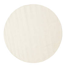 Kelim Loom - Cream Matto Ø 150 Moderni Käsinkudottu Pyöreä Beige (Villa, Intia)