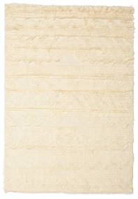 Lana Matta 140X200 Äkta Modern Handknuten Beige/Gul (Ull, Indien)