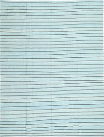 Ćilim Moderni Sag 217X282 Autentični
 Moderni Ručno Tkani Tirkizno Plava/Svjetloplava (Vuna, Afganistan)