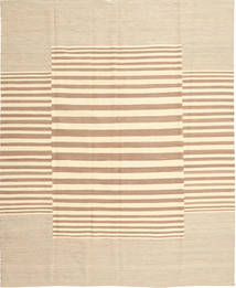 Kelim Moderni Matto 191X228 Moderni Käsinkudottu Beige/Vaaleanruskea (Villa, Afganistan)