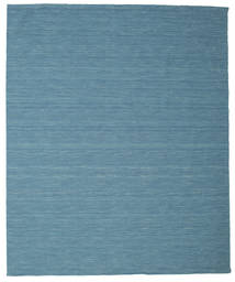 Ćilim Loom - Plava Sag 250X300 Autentični
 Moderni Ručno Tkani Tirkizno Plava/Plava Veliki (Vuna, Indija)