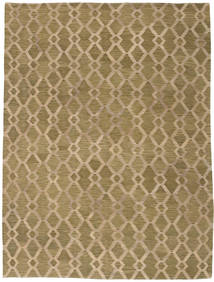 Kilim Modern Rug 174X232 Authentic
 Modern Handwoven Light Brown/Olive Green (Wool, Afghanistan)