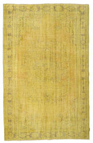 Colored Vintage Matta 176X276 Äkta Modern Handknuten Gul/Olivgrön (Ull, Turkiet)