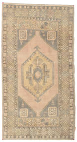 Colored Vintage Rug 108X198 Authentic
 Modern Handknotted Light Brown/Dark Beige (Wool, Turkey)