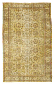 Colored Vintage Tappeto 189X305 Moderno Fatto A Mano Verde Oliva/Giallo (Lana, Turchia)