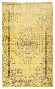 Colored Vintage Alfombra 166X273 Moderna Hecha A Mano Amarillo/Beige Oscuro (Lana, Turquía)
