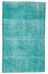 Colored Vintage Szőnyeg 162X270 Modern Csomózású Türkiz Kék/Sötét Turquoise (Gyapjú, Törökország)