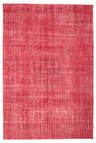 Colored Vintage Tapijt 207X310 Echt Modern Handgeknoopt Roze/Roestkleur/Rood (Wol, Turkije)