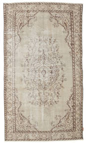 Obojeni Vintage Sag 153X267 Autentični
 Moderni Ručno Uzlan Svjetlosiva/Bijela/Krem (Vuna, Turska)