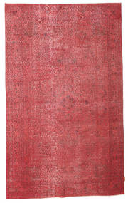 Colored Vintage Tapis 162X263 Moderne Fait Main Rouille/Rouge/Rose (Laine, Turquie)