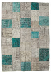 Patchwork Χαλι 238X340 Σύγχρονα Χειροποιητο Ανοιχτό Γκρι/Ανοιχτό Καφέ (Μαλλί, Τουρκικά)