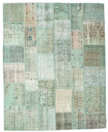 Patchwork Szőnyeg 245X306 Modern Csomózású Pasztellzöld/Sötétszürke/Bézs (Gyapjú, Törökország)