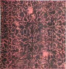 Colored Vintage Szőnyeg 303X314 Modern Csomózású Szögletes Sötétbarna/Bíbor Nagy (Gyapjú, Perzsia/Irán)