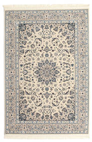 Nain Emilia - Bege/Azul Tapete 140X200 Oriental Bege/Cinzento Claro ( Turquia)