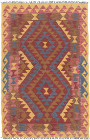 Kilim Afghan Old style carpet NAZB1645