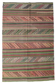 Kilim Semi-Antigo Turquia Tapete 176X270 Oriental Tecidos À Mão Castanho Claro/Cinza Escuro (Lã, Turquia)