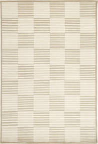 Himalaya Matta 168X249 Äkta Modern Handknuten Beige/Mörkbeige ( Indien)