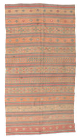 Kilim semi antique Turkish carpet XCGZK199