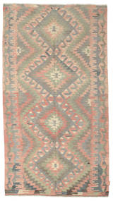 Kilim Semi-Antigo Turquia Tapete 169X310 Oriental Tecidos À Mão Castanho Claro/Cinzento Claro (Lã, Turquia)