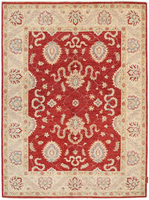 Ziegler Matta 147X200 Äkta Orientalisk Handknuten Roströd/Beige (Ull, Pakistan)