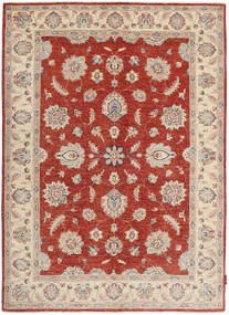 Ziegler Sag 142X203 Autentični Orijentalni Ručno Uzlan Svjetlosmeđa/Tamnocrvena (Vuna, Pakistan)