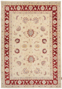 Ziegler Rug 169X243 Authentic Oriental Handknotted Light Brown/Beige (Wool, Pakistan)