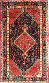 Nahavand Tapete 150X258 Oriental Feito A Mão Verde Escuro/Vermelho Escuro (Lã, Pérsia/Irão)