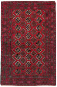 Baluch 러그 93X145 정품
 오리엔탈 수제 다크 레드/블랙 (울, 아프가니스탄)