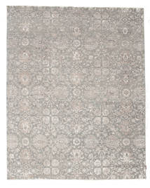 Himalaya Rug 242X300 Authentic
 Modern Handknotted Light Grey/Dark Grey (Wool/Bamboo Silk, India)