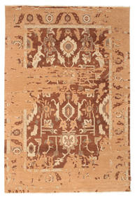 Himalaya 러그 183X272 정품
 모던 수제 라이트 브라운/다크 베이지 (울, 인도)