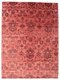 Himalaya Teppe 229X305 Ekte Moderne Håndknyttet Rust/Mørk Beige/Brun ( India)