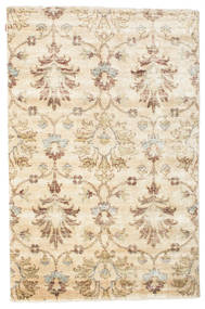 Himalaya Tapijt 172X260 Echt Modern Handgeknoopt Beige/Lichtbruin (Wol/Bamboezijde, India)