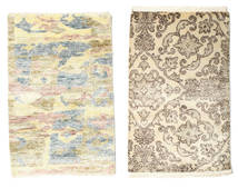 Himalaya Tapete 60X90 Moderno Feito A Mão Bege/Castanho Claro ( Índia)