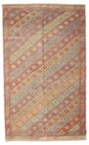 Kilim Semi-Antigo Turquia Tapete 190X320 Oriental Tecidos À Mão Castanho Claro/Castanho (Lã, Turquia)