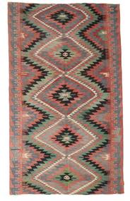 Kilim Semi-Antigo Turquia Tapete 176X298 Oriental Tecidos À Mão Castanho/Cinza Escuro/Castanho Claro (Lã, Turquia)