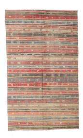 Kilim Semi-Antigo Turquia Tapete 160X265 Oriental Tecidos À Mão Castanho Claro/Castanho (Lã, Turquia)