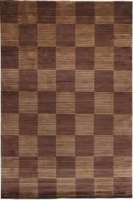 Himalaya Rug 172X260 Authentic
 Modern Handknotted Dark Brown/Brown/Light Brown/Dark Red ( India)