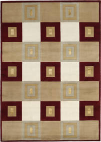 Himalaya Rug 169X241 Authentic
 Modern Handknotted Light Brown/Dark Red ( India)
