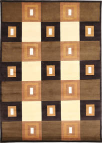 Himalaya Rug 169X237 Authentic
 Modern Handknotted Brown/Black ( India)