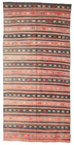 Kilim Semi-Antigo Turquia Tapete 174X362 Oriental Tecidos À Mão Castanho Claro/Luz Rosa (Lã, Turquia)