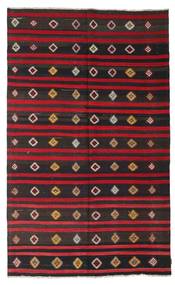 Kelim Semi Antický Turecko Koberec 179X295 Orientální Ruční Tkaní Černá/Tmavě Červená (Vlna, Turecko)